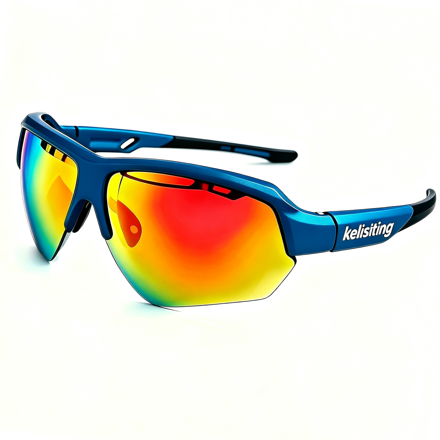 kelisiting Polarized Cycling Sunglasses – UV400 Protection Lightweight Sports Eyewear for Men & Women